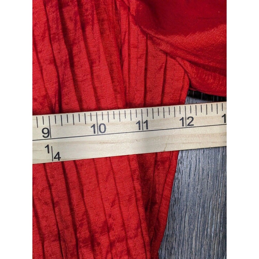 VICI Red Puff Sleeve Babydoll Dress‎ XS - Picture 6 of 7
